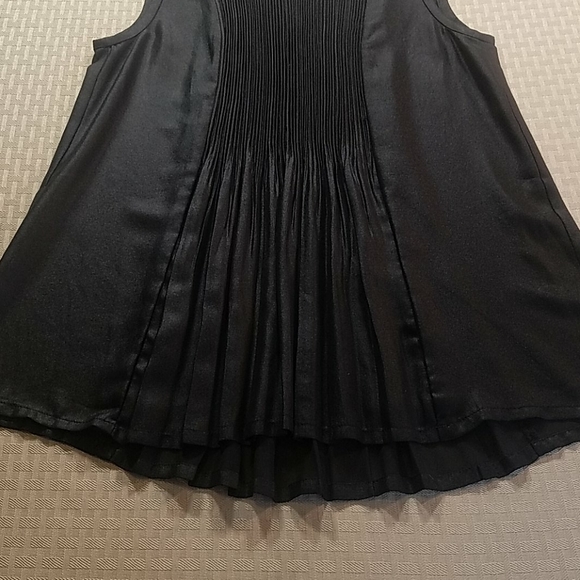 ROSEMUNDE Black Silk Tank - Picture 7 of 7